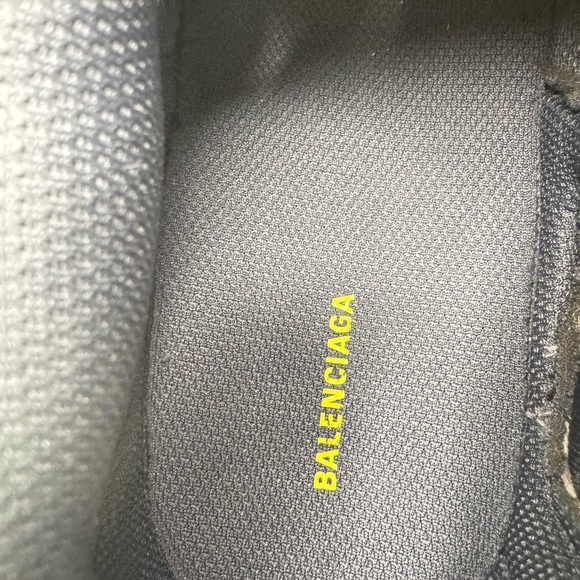 Balenciaga Track 2 Men’s Sneakers Size 43 EU / 10 US Metallic Green Grey - Picture 6 of 7